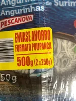 Anguriñas de surimi