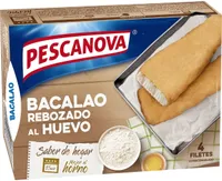 Bacalao rebozado al huevo