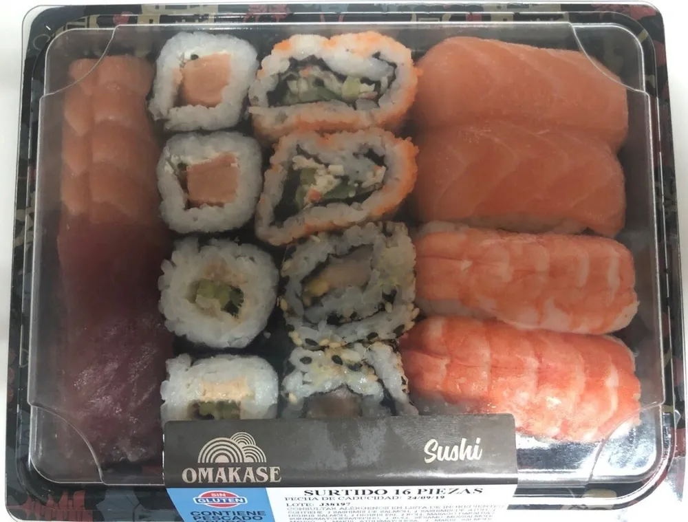 Sushi surtido