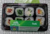 Makis surtido vegano