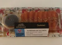 Sashimis de salmón