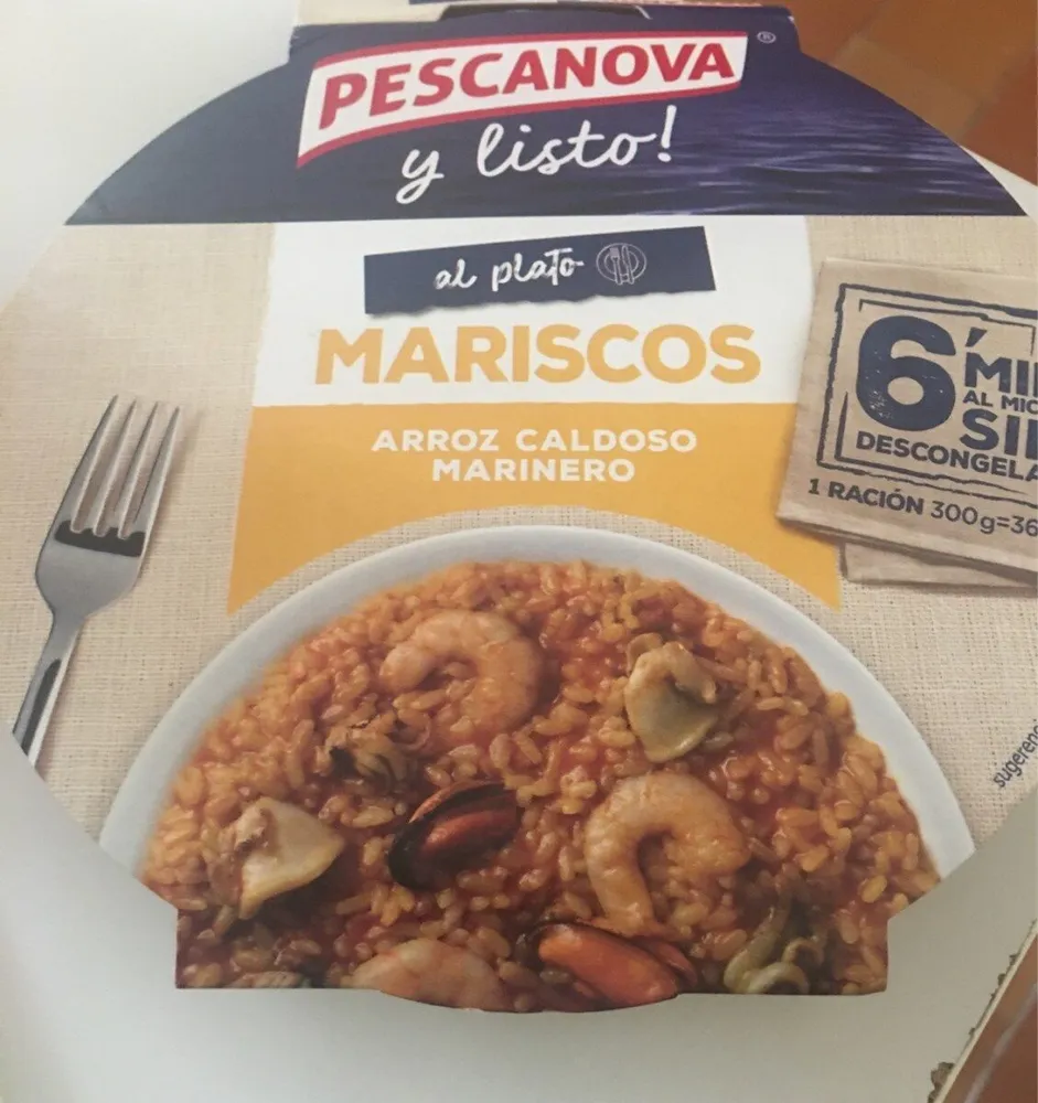 Arroz caldoso marinero