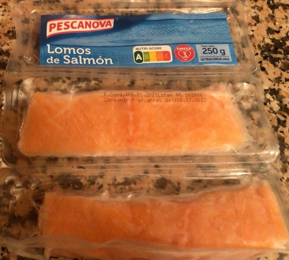Lomos de salmón