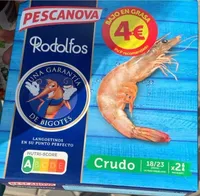 Langostino crudo