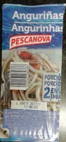 Anguriñas de surimi