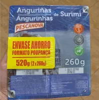 Anguriñas de Surimi