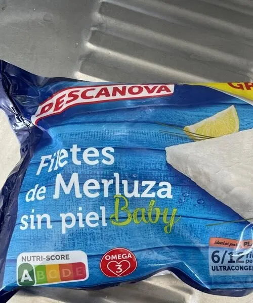 Filetes de merluza sin piel baby