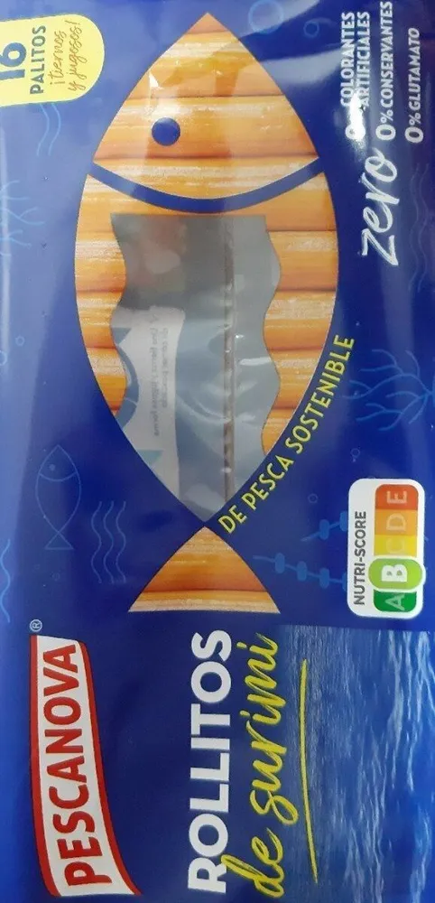 Rollitos de surimi