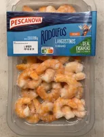 Langostinos cocidos