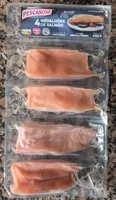 4 Medalhões de salmão