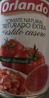Tomate natural triturado extra al estilo casero