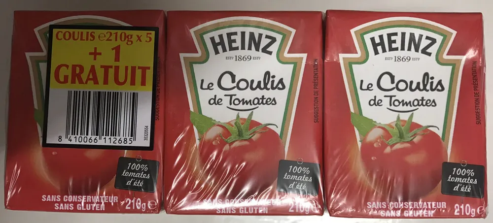 Le Coulis de Tomates (+1 gratuit)