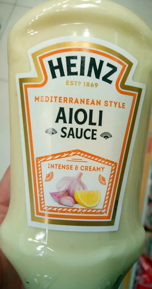 Aioli sauce Mediterranean style