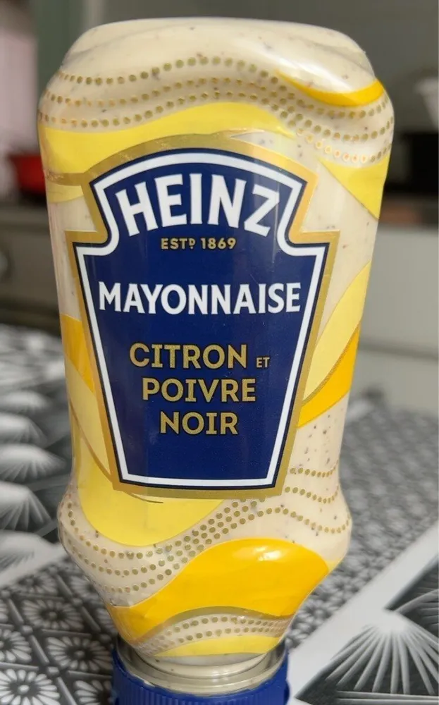 Mayonnaise citron et poivre noir