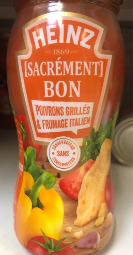 Sauce poivrons fromage italien