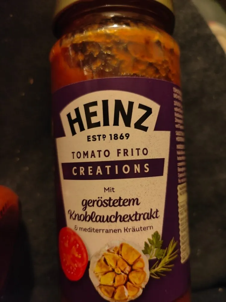 Tomato Frito Creations mit geröstetem Knoblauchextrakt