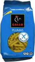 Plumas sin gluten