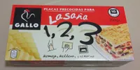 Placas precocidas para lasaña