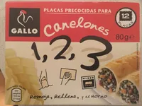 Placas precocidas para canelones