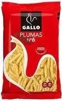 Pasta Gallo Plumas N° 6