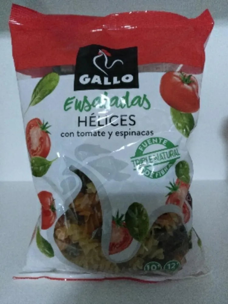Pastas Gallo Vegetales Helices 250G