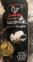 Tagliatelle al nero di sepia