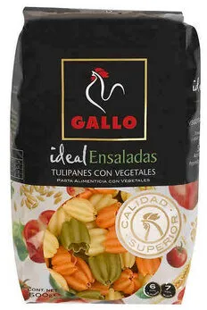Tulipanes con vegetales ideal ensaladas