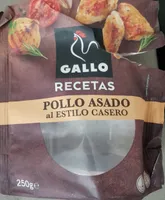 Pollo asado al estilo casero