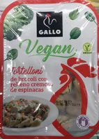 Vegan tortelloni de brócoli con relleno cremoso de espinacas