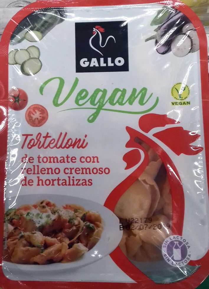 Tortelloni de tomate bio