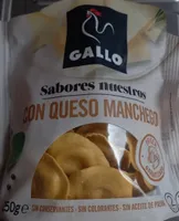 Pasta fresca gallo con queso manchego
