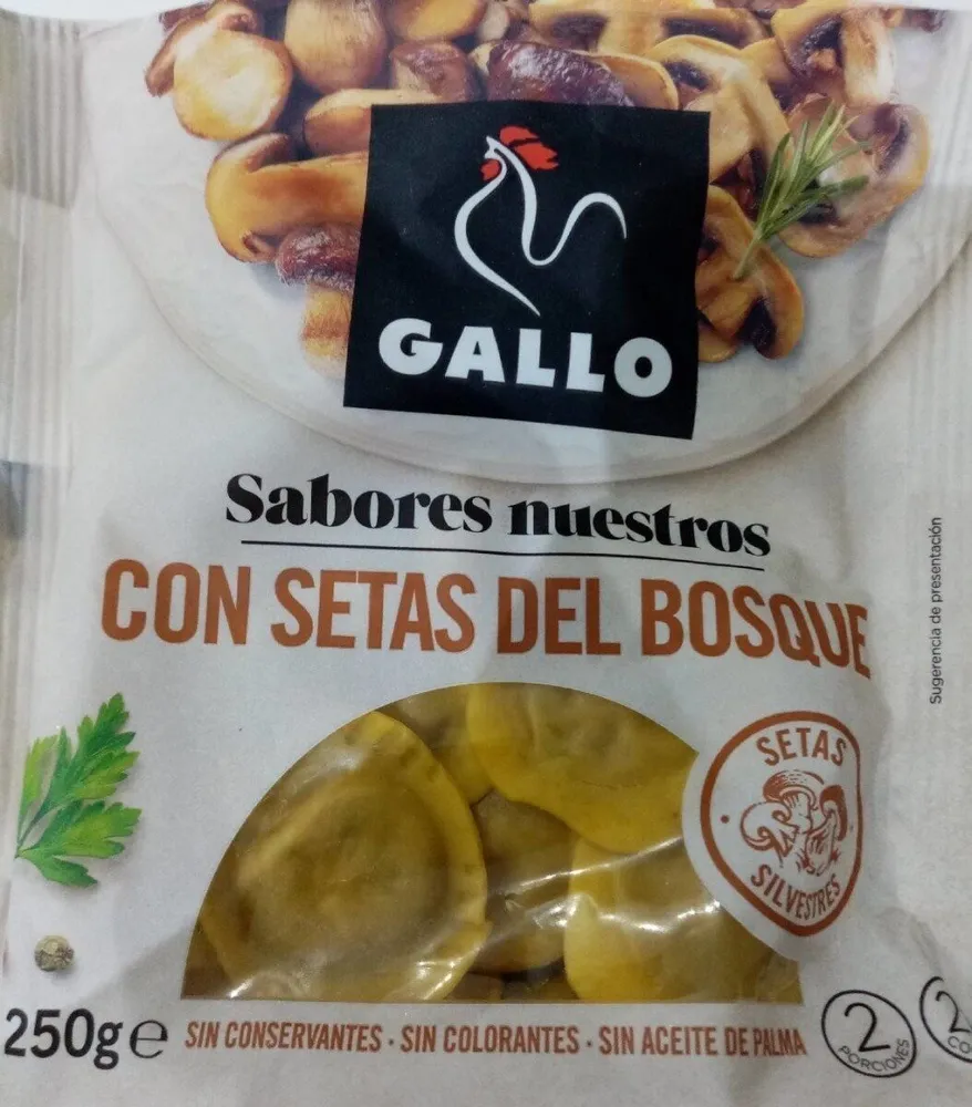 Sabores nuestros con setas del bosque