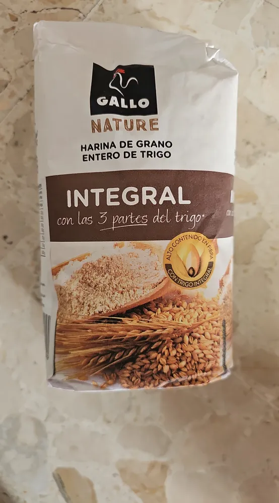 Harina integral de trigo