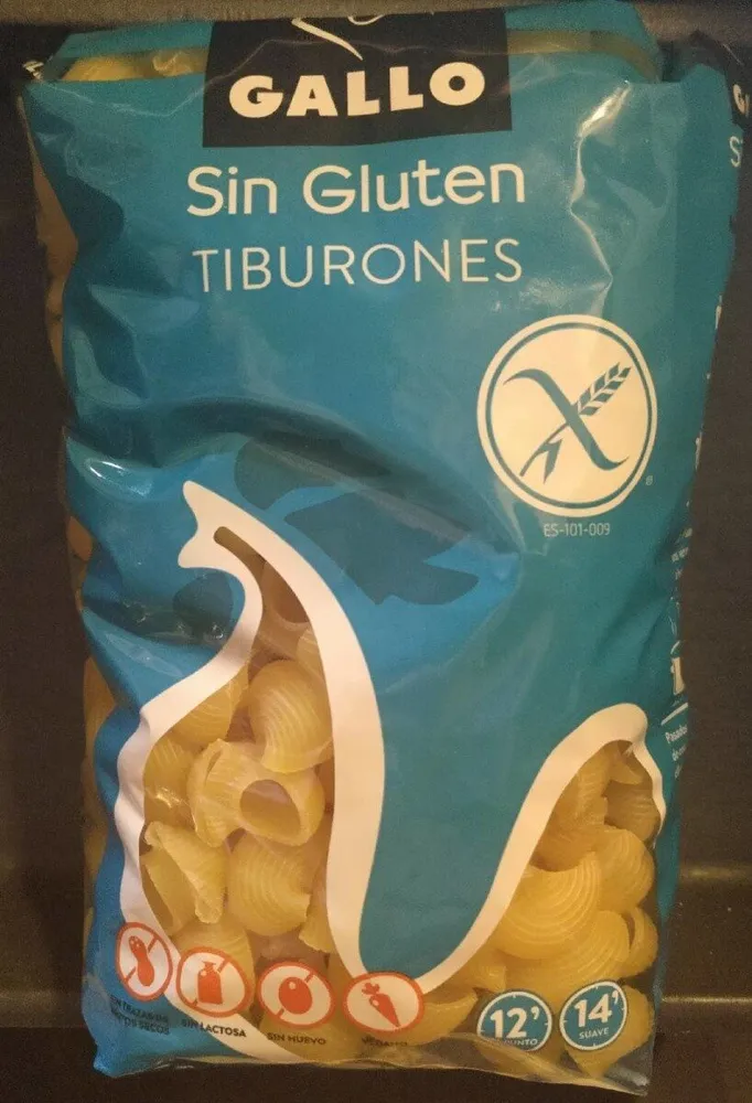 Tiburones sin gluten