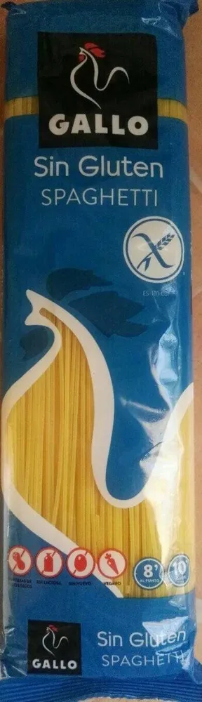 Spaghetti sin gluten