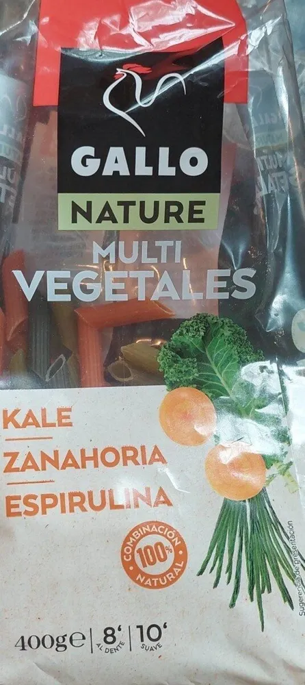 Pasta Multivegetales