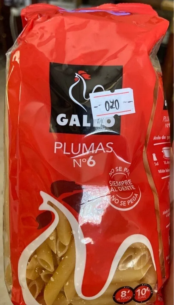 Gallo plumas nº6