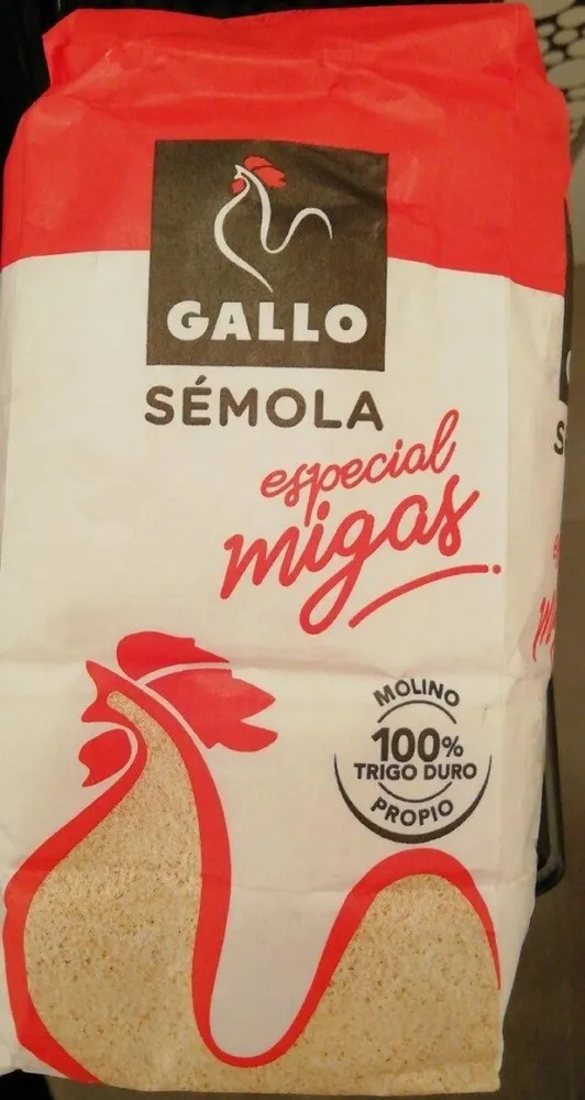 Sémola especial migas