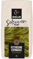 Fettuccine a las espinacas
