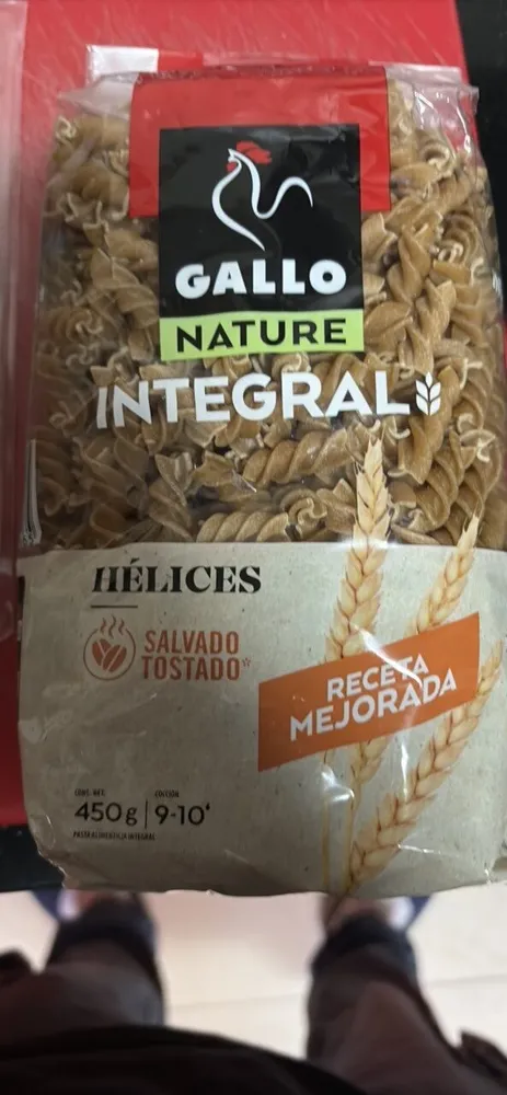 Hélices integrales pasta