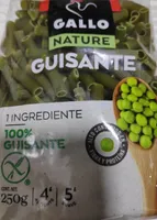 Macarrones de guisante