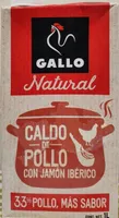 Gallo Natural Caldo de pollo con jamón