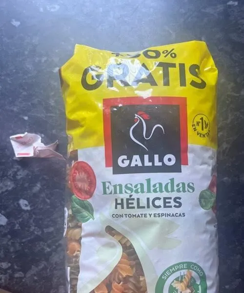 Ensalada hélices