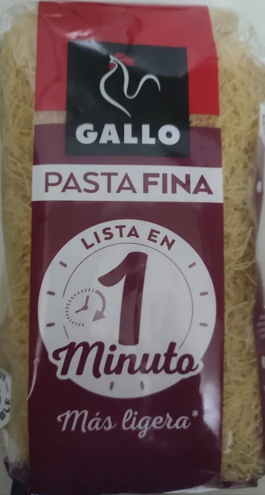 Pasta fina