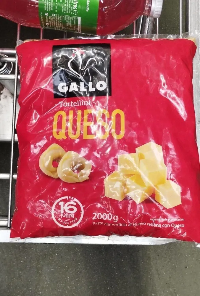 Tortellini queso