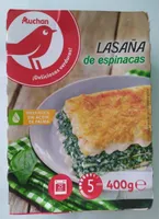 Lasaña de espinacas