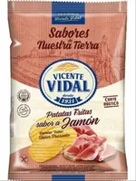 Patatas fritas jamón
