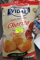 Patatas fritas sabor Chorizo (corte rústico)