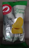 Patatas onduladas con sabor al ajillo