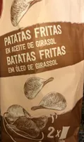 Patatas Fritas en aceite se girasol